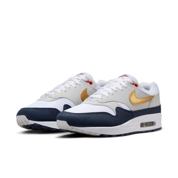Nike Air Max 1 Olympic Blue White Gold Grey HM9604-400 Men’s Size 8.5 main image 5